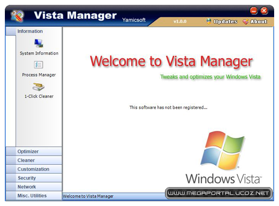 Vista Manager v3.0.9